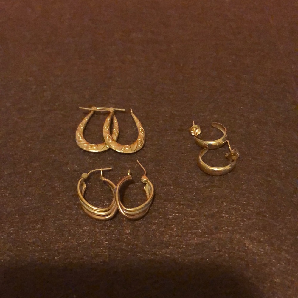 Pierced earrings